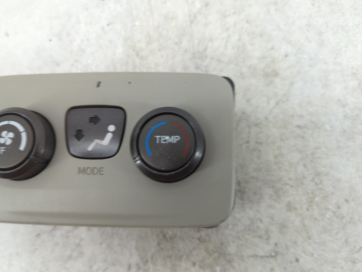 0 Toyota Sienna Climate Control Module Temperature AC/Heater Replacement Fits OEM Used Auto Parts - Oemusedautoparts1.com