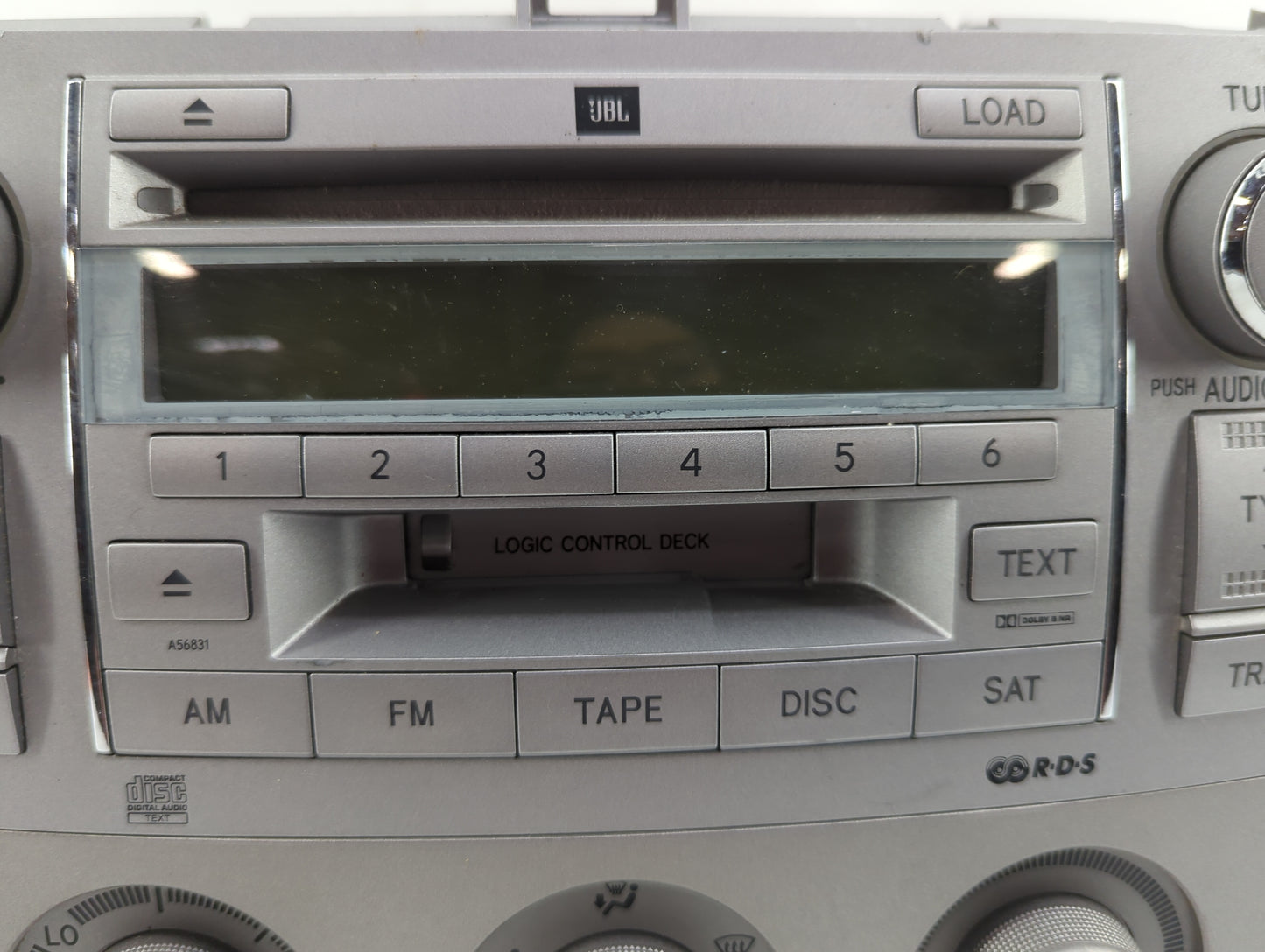 2004-2006 Toyota Solara Radio AM FM Cd Player Receiver Replacement Fits Fits 2004 2005 2006 OEM Used Auto Parts - Oemusedaut