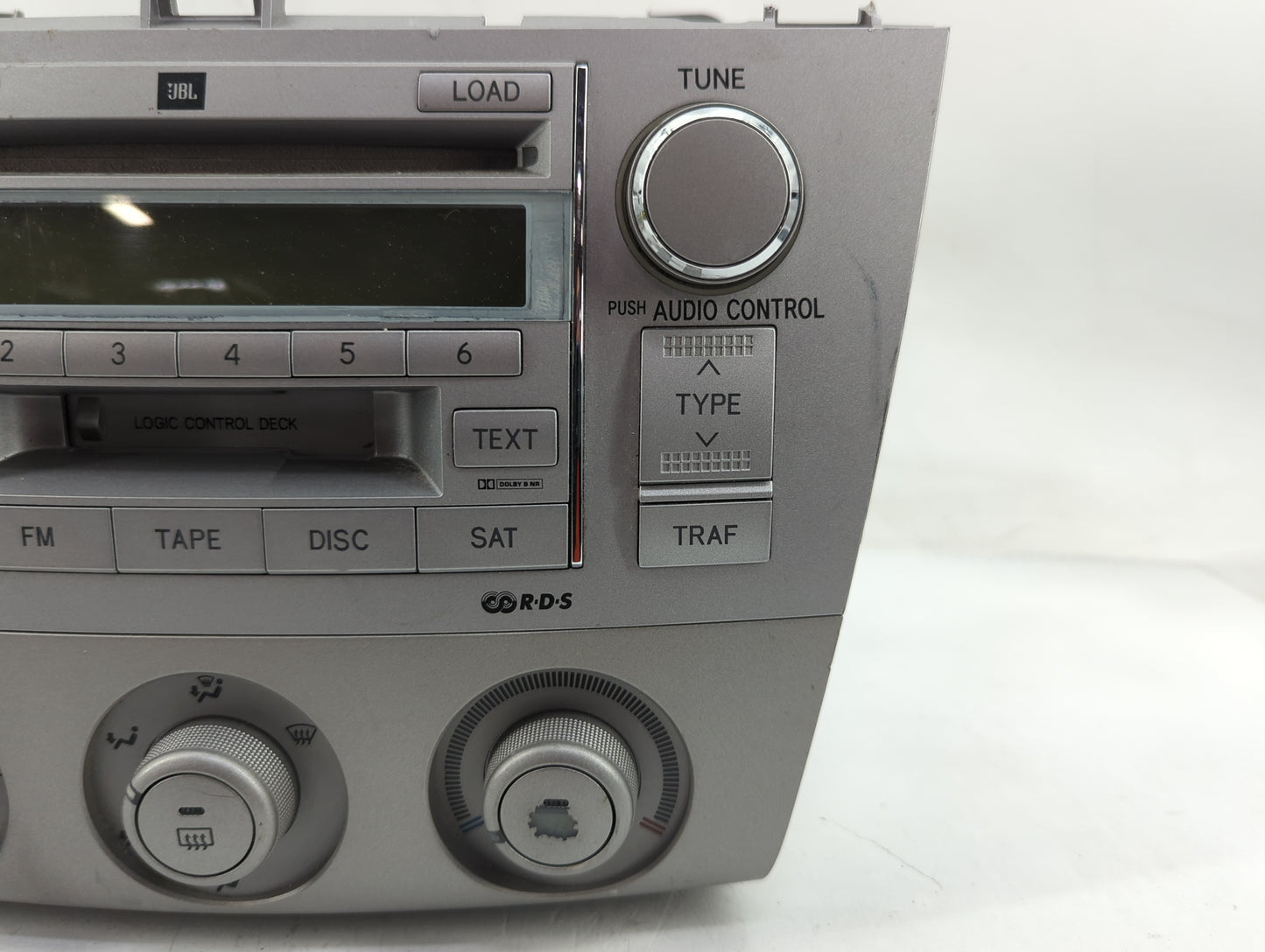 2004-2006 Toyota Solara Radio AM FM Cd Player Receiver Replacement Fits Fits 2004 2005 2006 OEM Used Auto Parts - Oemusedaut
