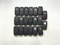 Lot of 20 Volkswagen Keyless Entry Remote Fob MIXED FCC IDS MIXED PART - Oemusedautoparts1.com