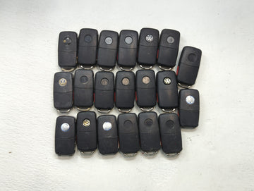Lot of 20 Volkswagen Keyless Entry Remote Fob MIXED FCC IDS MIXED PART