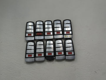 Lot of 10 Volkswagen Keyless Entry Remote Fob NBG009066T MIXED PART - Oemusedautoparts1.com