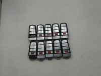 Lot of 10 Volkswagen Keyless Entry Remote Fob NBG009066T MIXED PART - Oemusedautoparts1.com