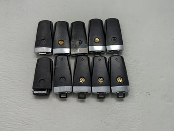 Lot of 10 Volkswagen Keyless Entry Remote Fob NBG009066T MIXED PART