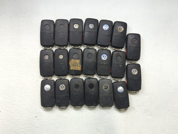 Lot of 20 Volkswagen Keyless Entry Remote Fob MIXED FCC IDS MIXED PART