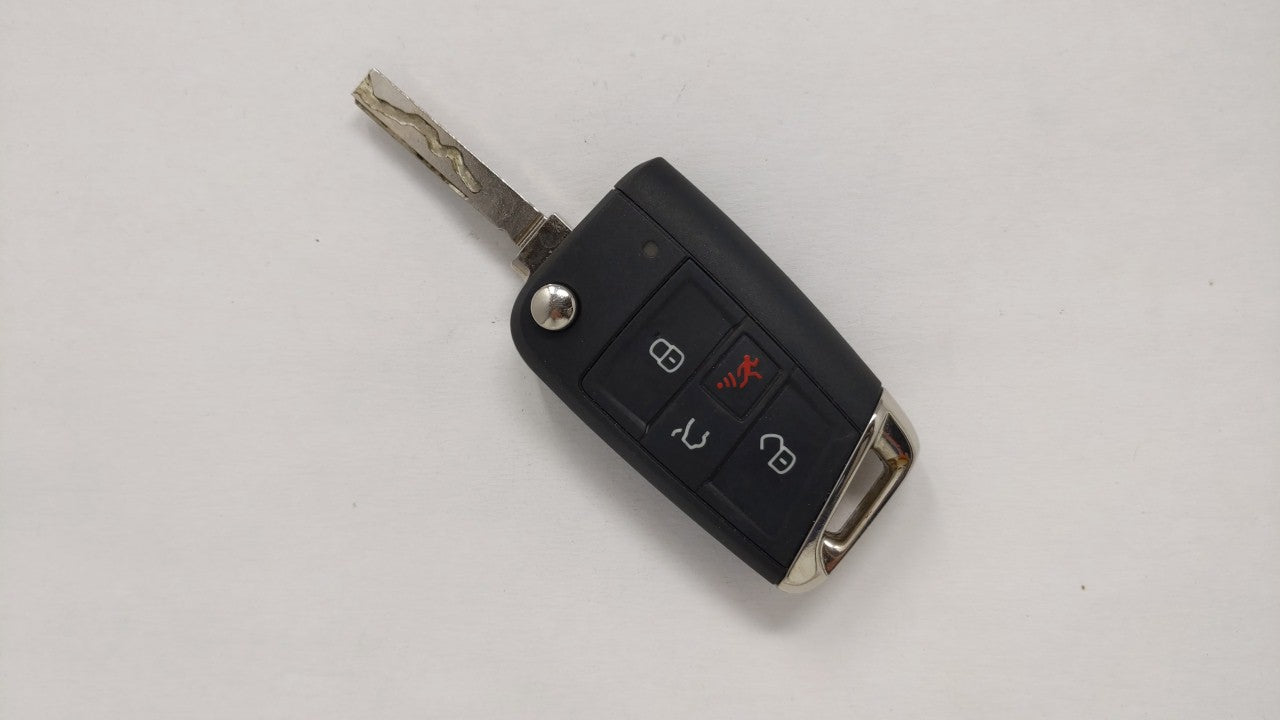Volkswagen Keyless Entry Remote Fob Nbgfs12p01 5g0 959 752 An 4 Buttons - Oemusedautoparts1.com