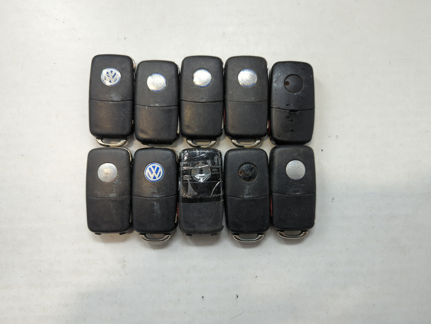 Lot of 10 Volkswagen Keyless Entry Remote Fob NBG8137T | NBG735868T - Oemusedautoparts1.com