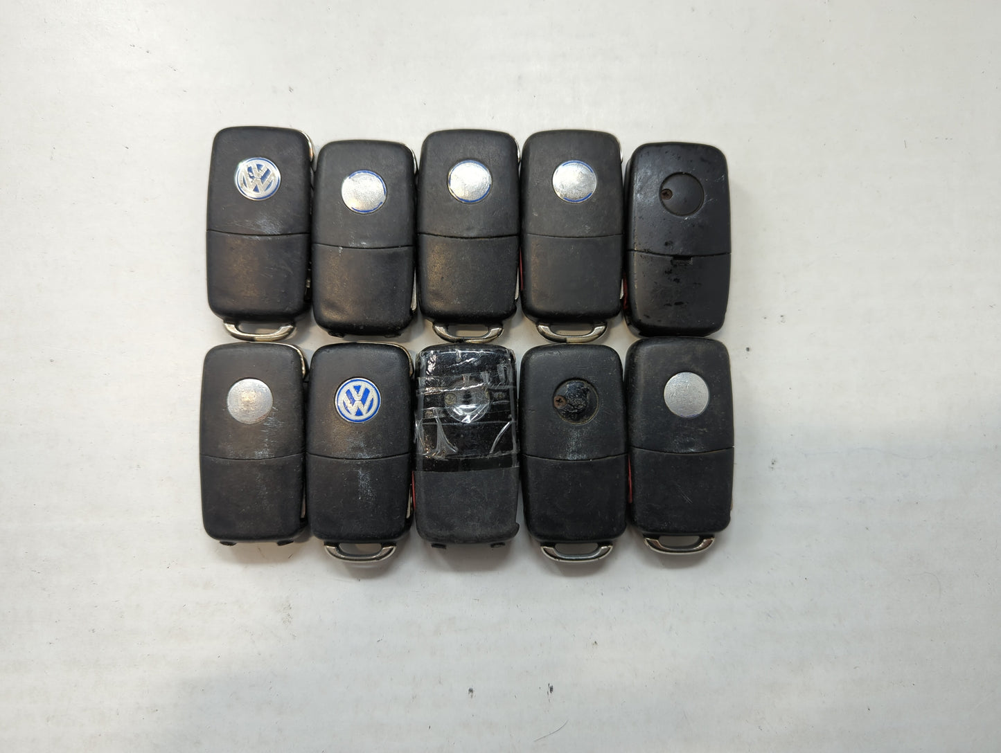 Lot of 10 Volkswagen Keyless Entry Remote Fob NBG8137T | NBG735868T - Oemusedautoparts1.com