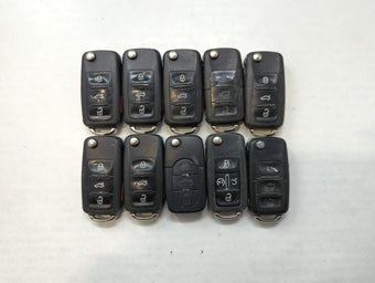 compare product Lot of 10 Volkswagen Keyless Entry Remote Fob NBG8137T | NBG735868T