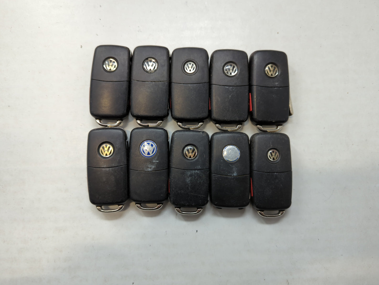 Lot of 10 Volkswagen Keyless Entry Remote Fob NBG8137T | NBG735868T - Oemusedautoparts1.com
