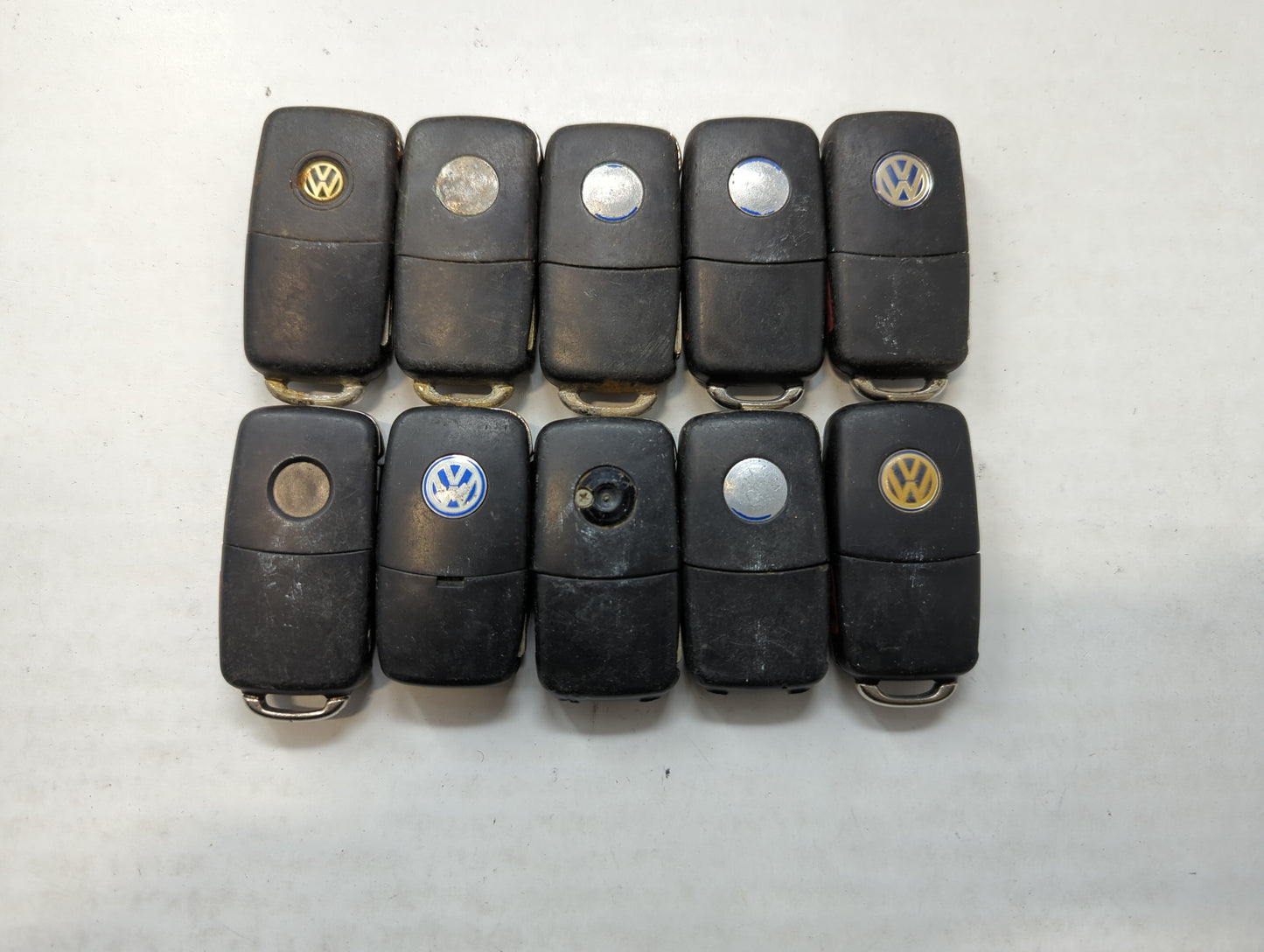 Lot of 10 Volkswagen Keyless Entry Remote Fob NBG8137T | NBG735868T - Oemusedautoparts1.com