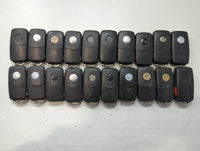 Lot of 20 Volkswagen Keyless Entry Remote Fob NBG8137T | NBG735868T - Oemusedautoparts1.com