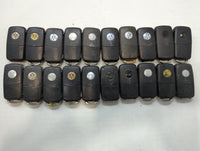 Lot of 20 Volkswagen Keyless Entry Remote Fob NBG92596263 | NBG735868T - Oemusedautoparts1.com