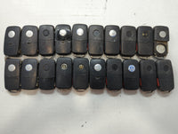 Lot of 20 Volkswagen Keyless Entry Remote Fob NBG735868T | NBG92596263 | - Oemusedautoparts1.com