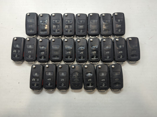 Lot of 25 Volkswagen Keyless Entry Remote Fob MIXED FCC IDS MIXED PART - Oemusedautoparts1.com