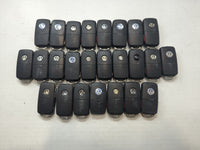 Lot of 25 Volkswagen Keyless Entry Remote Fob MIXED FCC IDS MIXED PART - Oemusedautoparts1.com