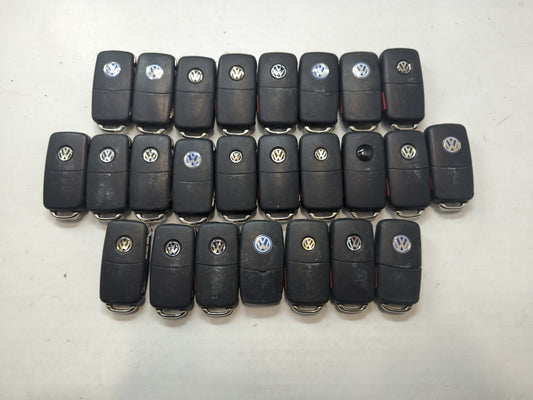 Lot of 25 Volkswagen Keyless Entry Remote Fob MIXED FCC IDS MIXED PART