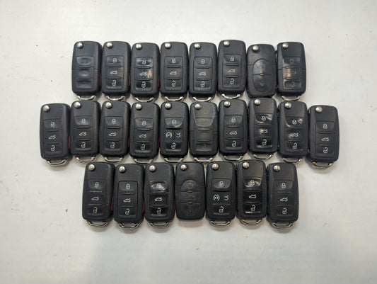 Lot of 25 Volkswagen Keyless Entry Remote Fob MIXED FCC IDS MIXED PART - Oemusedautoparts1.com
