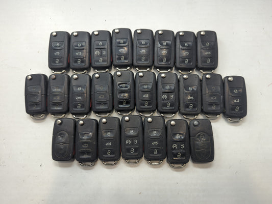 Lot of 25 Volkswagen Keyless Entry Remote Fob MIXED FCC IDS MIXED PART - Oemusedautoparts1.com