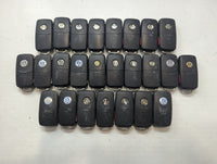 Lot of 25 Volkswagen Keyless Entry Remote Fob MIXED FCC IDS MIXED PART - Oemusedautoparts1.com