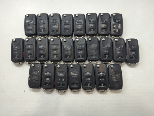 Lot of 25 Volkswagen Keyless Entry Remote Fob MIXED FCC IDS MIXED PART - Oemusedautoparts1.com