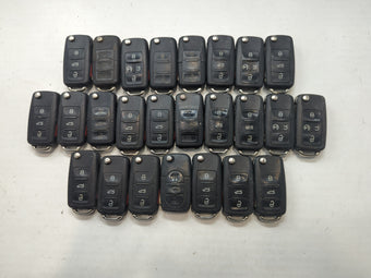 compare product Lot of 25 Volkswagen Keyless Entry Remote Fob MIXED FCC IDS MIXED PART