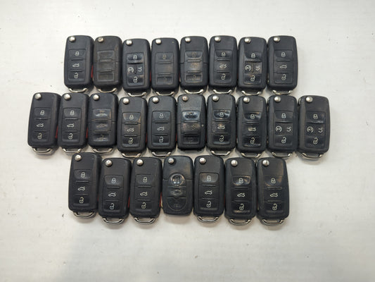 Lot of 25 Volkswagen Keyless Entry Remote Fob MIXED FCC IDS MIXED PART - Oemusedautoparts1.com