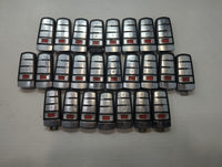 Lot of 25 Volkswagen Keyless Entry Remote Fob MIXED FCC IDS MIXED PART - Oemusedautoparts1.com