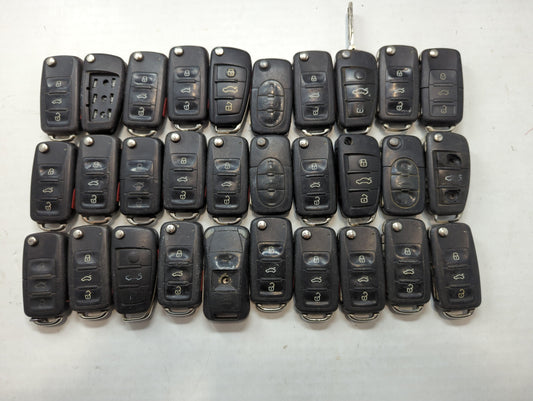 Lot of 30 Volkswagen Keyless Entry Remote Fob MIXED FCC IDS MIXED PART - Oemusedautoparts1.com