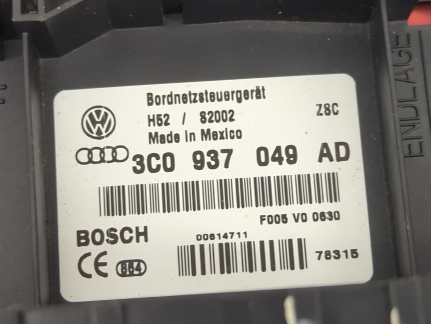 2005-2010 Volkswagen Jetta Body Control Module Bcm - Oemusedautoparts1.com