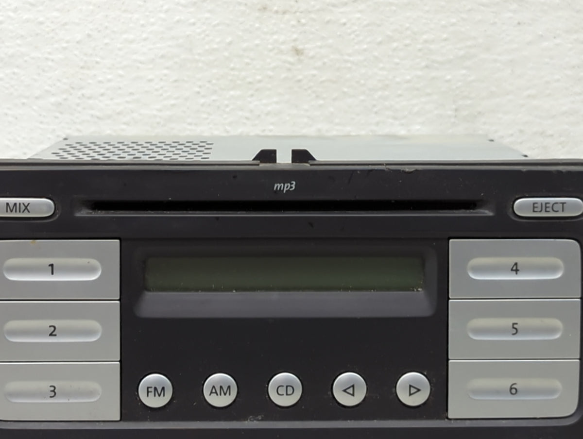 2005-2009 Volkswagen Jetta Radio AM FM Cd Player Receiver Replacement Fits Fits 2005 2006 2007 2008 2009 2010 OEM Used Auto 