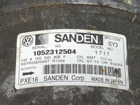 2013-2014 Volkswagen Jetta Air Conditioning A/c Ac Compressor Oem - Oemusedautoparts1.com