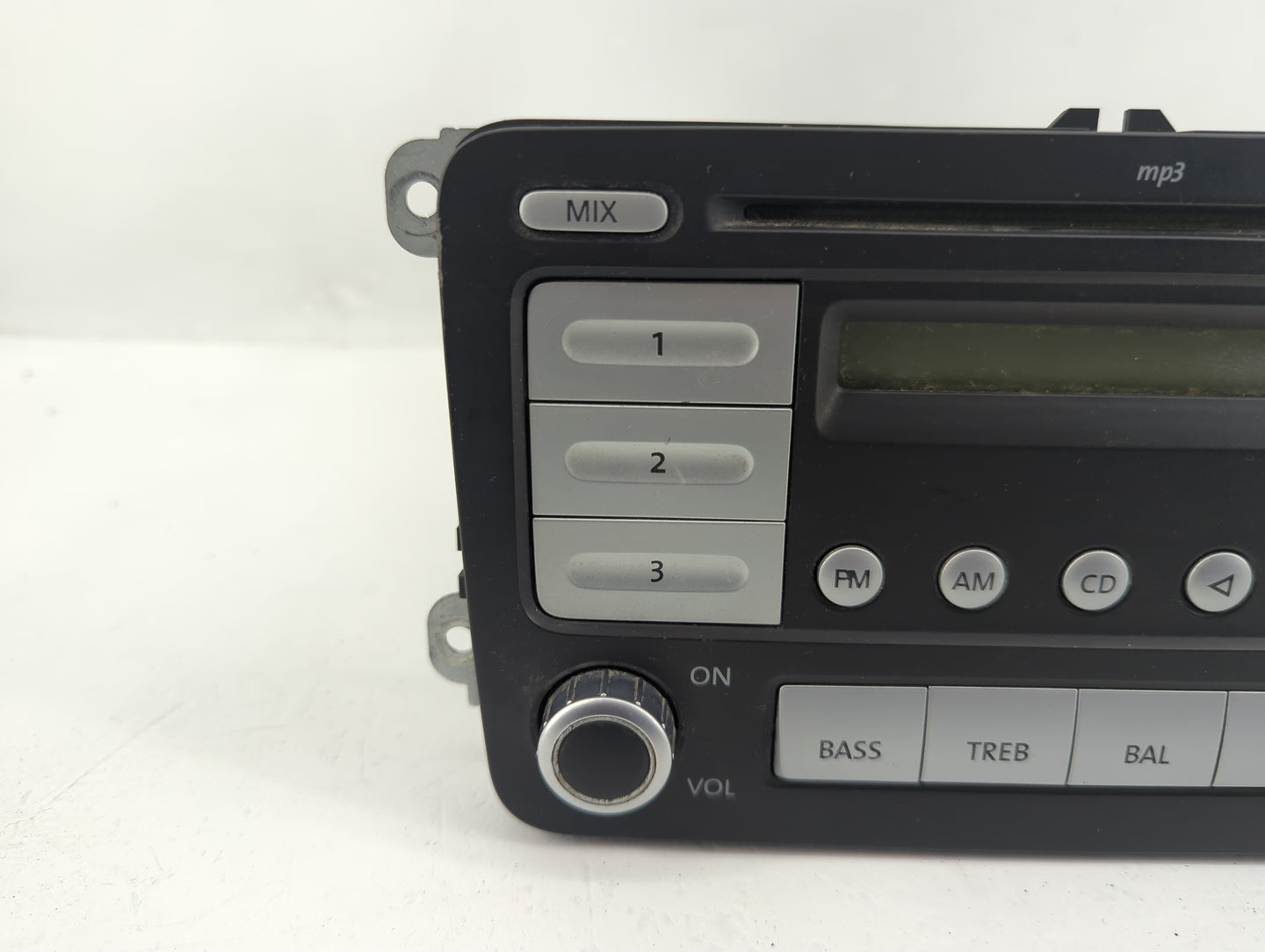 2006-2009 Volkswagen Rabbit Radio AM FM Cd Player Receiver Replacement Fits Fits 2006 2007 2008 2009 OEM Used Auto Parts - O