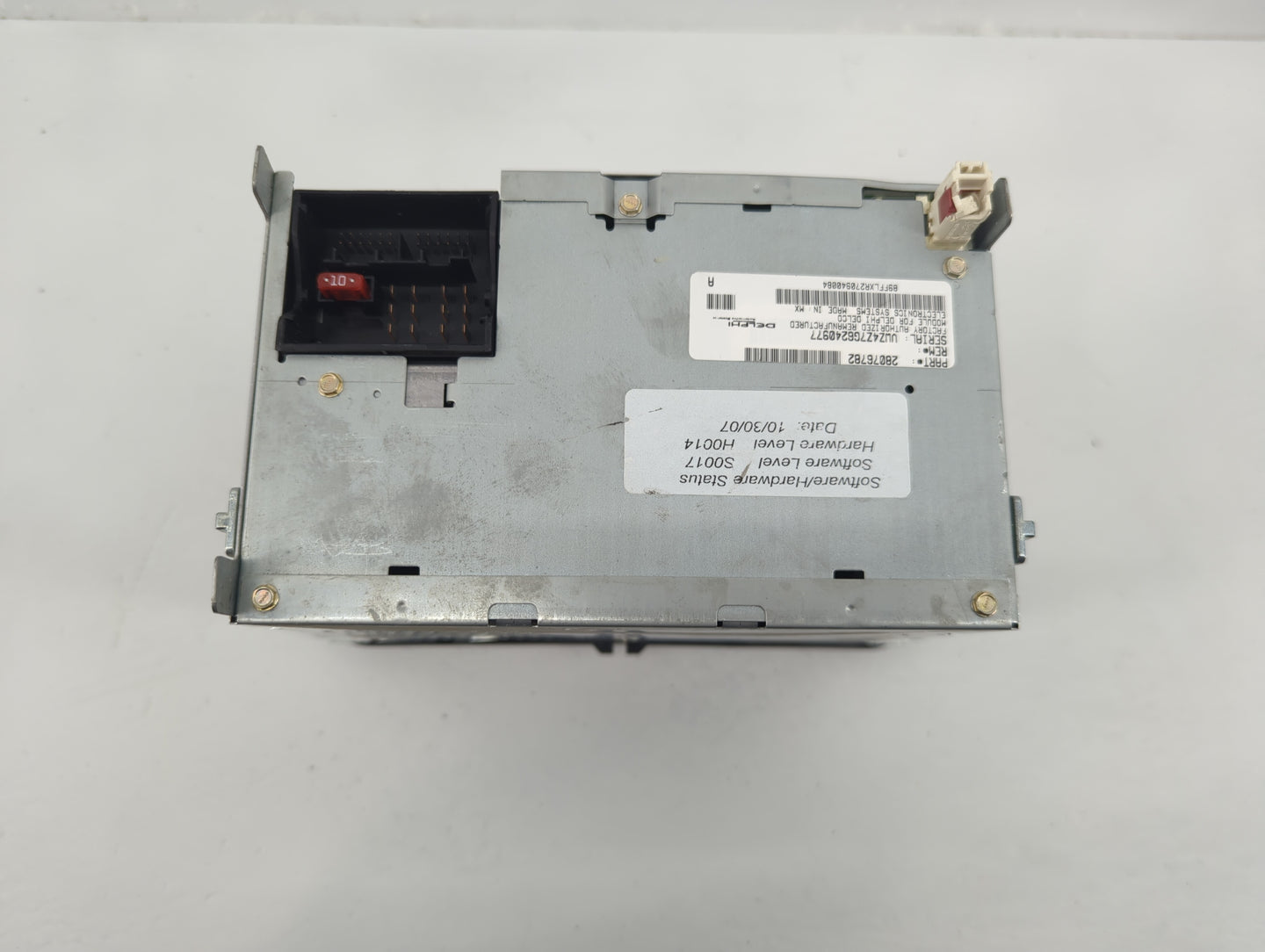 2006-2009 Volkswagen Rabbit Radio AM FM Cd Player Receiver Replacement Fits Fits 2006 2007 2008 2009 OEM Used Auto Parts - O