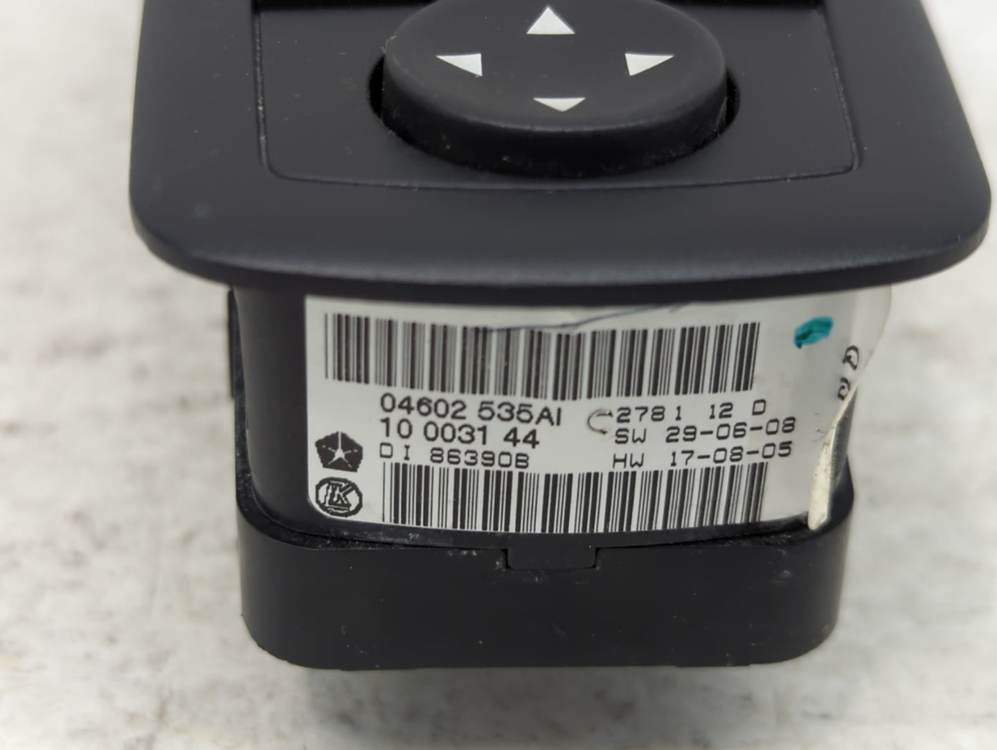 2009-2014 Volkswagen Routan Master Power Window Switch Replacement Driver Side Left Fits Fits 2009 2010 2011 2012 2013 2014 