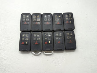 compare product Lot of 10 Volvo Keyless Entry Remote Fob MIXED FCC IDS MIXED PART