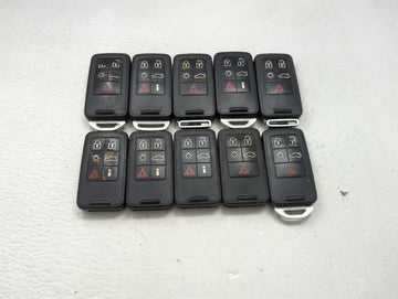 Lot of 10 Volvo Keyless Entry Remote Fob MIXED FCC IDS MIXED PART 1474176 - Oemusedautoparts1.com