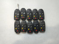 Lot of 10 Volvo Keyless Entry Remote Fob LQNP2T-APU MIXED PART NUMBERS - Oemusedautoparts1.com