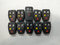 Lot of 10 Volvo Keyless Entry Remote Fob MIXED FCC IDS MIXED PART NUMBERS - Oemusedautoparts1.com