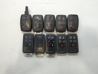 compare product Lot of 10 Volvo Keyless Entry Remote Fob MIXED FCC IDS MIXED PART NUMBERS