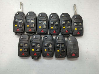 compare product Lot of 11 Volvo Keyless Entry Remote Fob MIXED FCC IDS MIXED PART NUMBERS