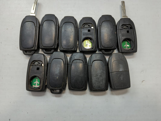 Lot of 11 Volvo Keyless Entry Remote Fob MIXED FCC IDS MIXED PART NUMBERS