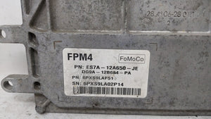 2014-2016 Ford Fusion PCM Engine Control Computer ECU ECM PCU OEM P/N:GS7A-12A650-UA ES7A-12A650-JF Fits Fits 2014 2015 2016 OEM Used Auto Parts - Oemusedautoparts1.com 