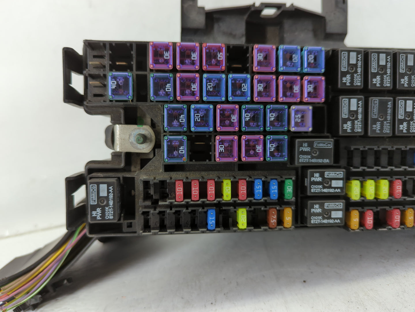 2014-2015 Ford Explorer Fusebox Fuse Box Panel Relay Module P/N:BT4T-14A003-AA Fits Fits 2014 2015 OEM Used Auto Parts - Oem