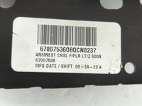 2019-2021 Chevrolet Malibu Center Console Armrest Cover Lid P/N:67007536 Fits Fits 2019 2020 2021 OEM Used Auto Parts - Oemusedautoparts1.com