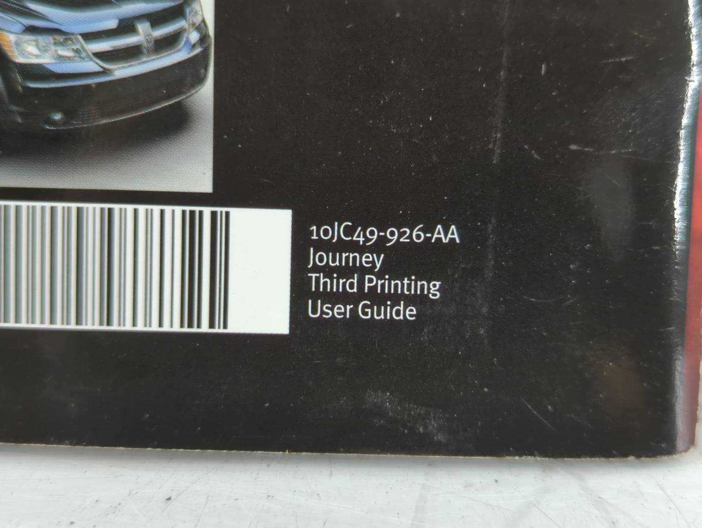 2010 Dodge Journey Owners Manual Book Guide P/N:10jC49-926-AA OEM Used Auto Parts - Oemusedautoparts1.com