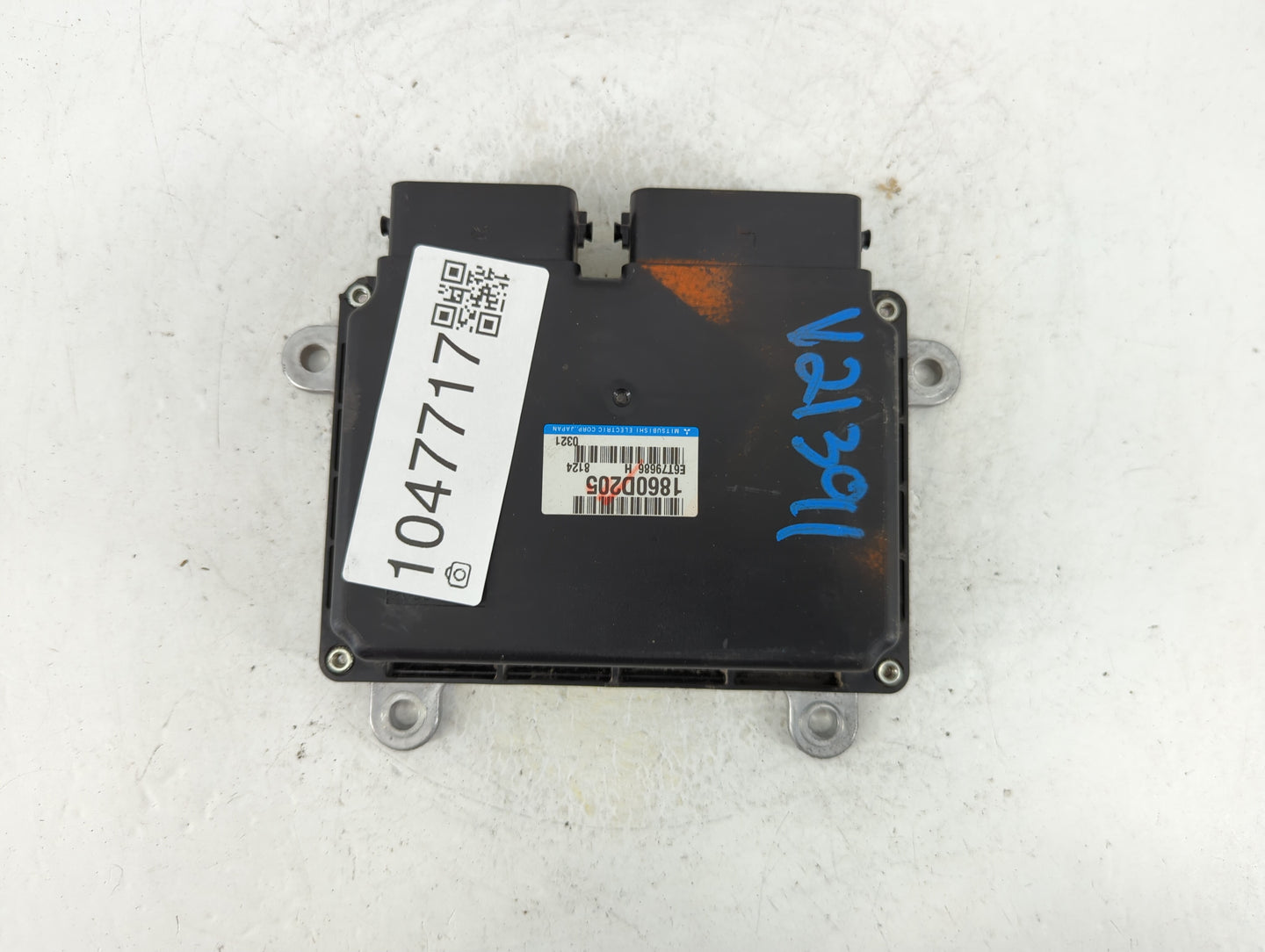 2018 Mitsubishi Outlander PCM Engine Control Computer ECU ECM PCU OEM P/N:1860D205 Fits OEM Used Auto Parts - Oemusedautoparts1.com