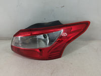 2011 Ford Focus Tail Light Assembly Driver Left OEM Fits OEM Used Auto Parts - Oemusedautoparts1.com