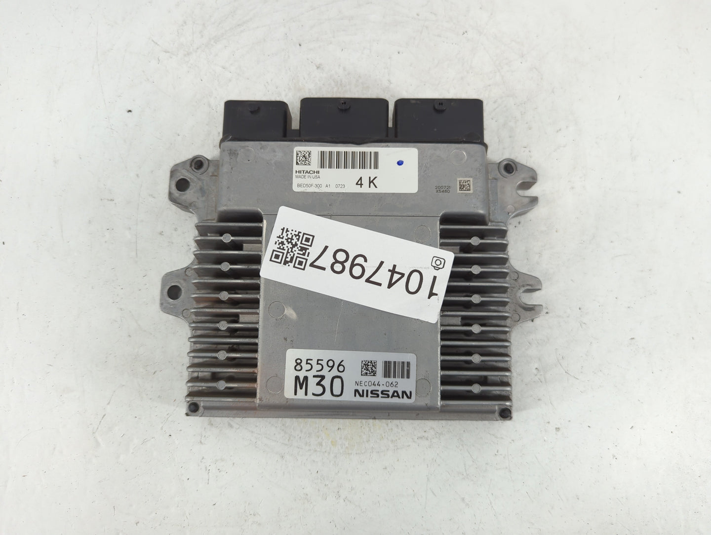 2021 Infiniti Qx50 PCM Engine Control Computer ECU ECM PCU OEM P/N:BED50F-300 Fits OEM Used Auto Parts - Oemusedautoparts1.com
