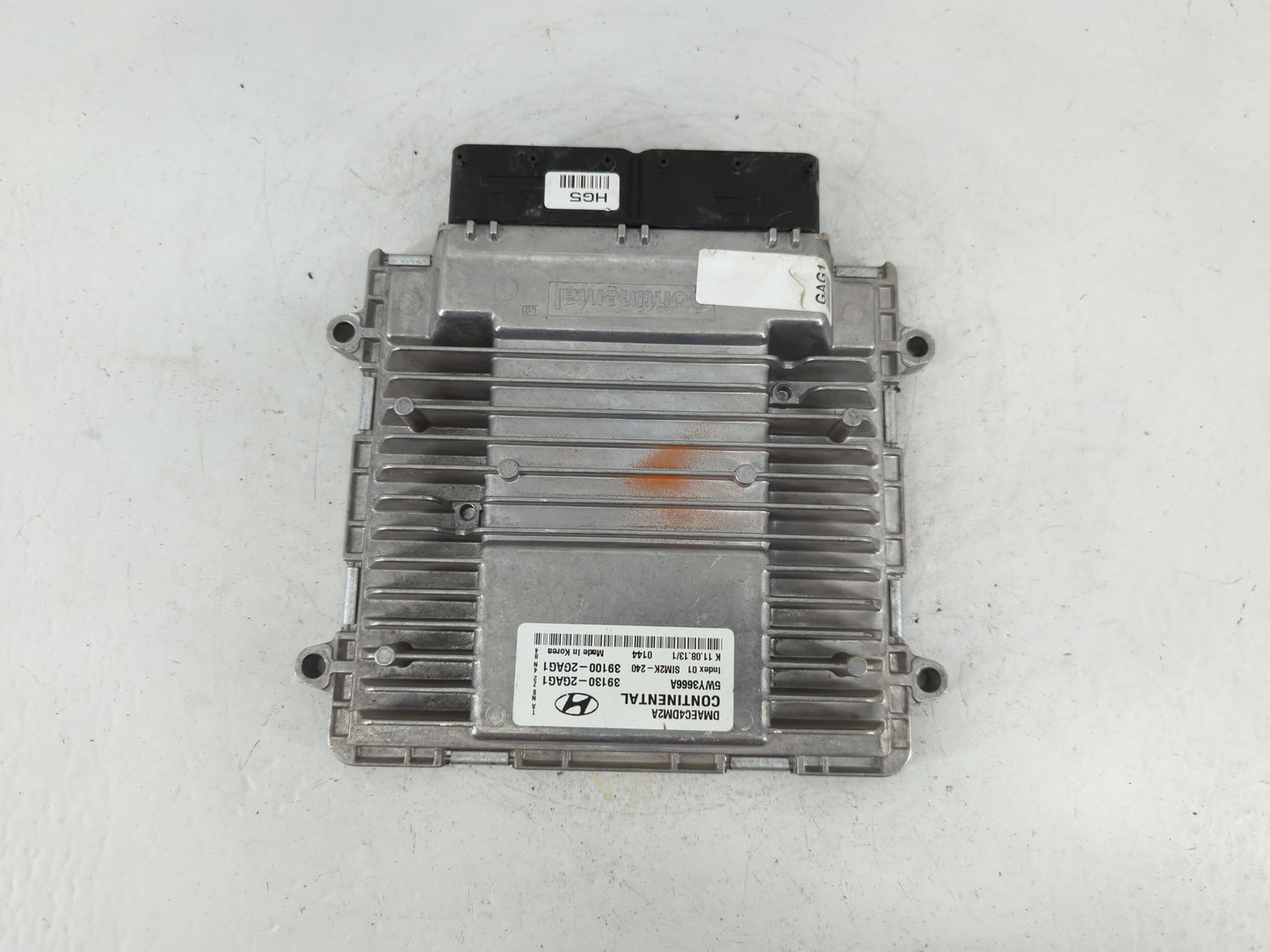 2014 Hyundai Santa Fe PCM Engine Control Computer ECU ECM PCU OEM P/N:39100-2GAG1 39130-2GAG1 Fits OEM Used Auto Parts - Oemusedautoparts1.com